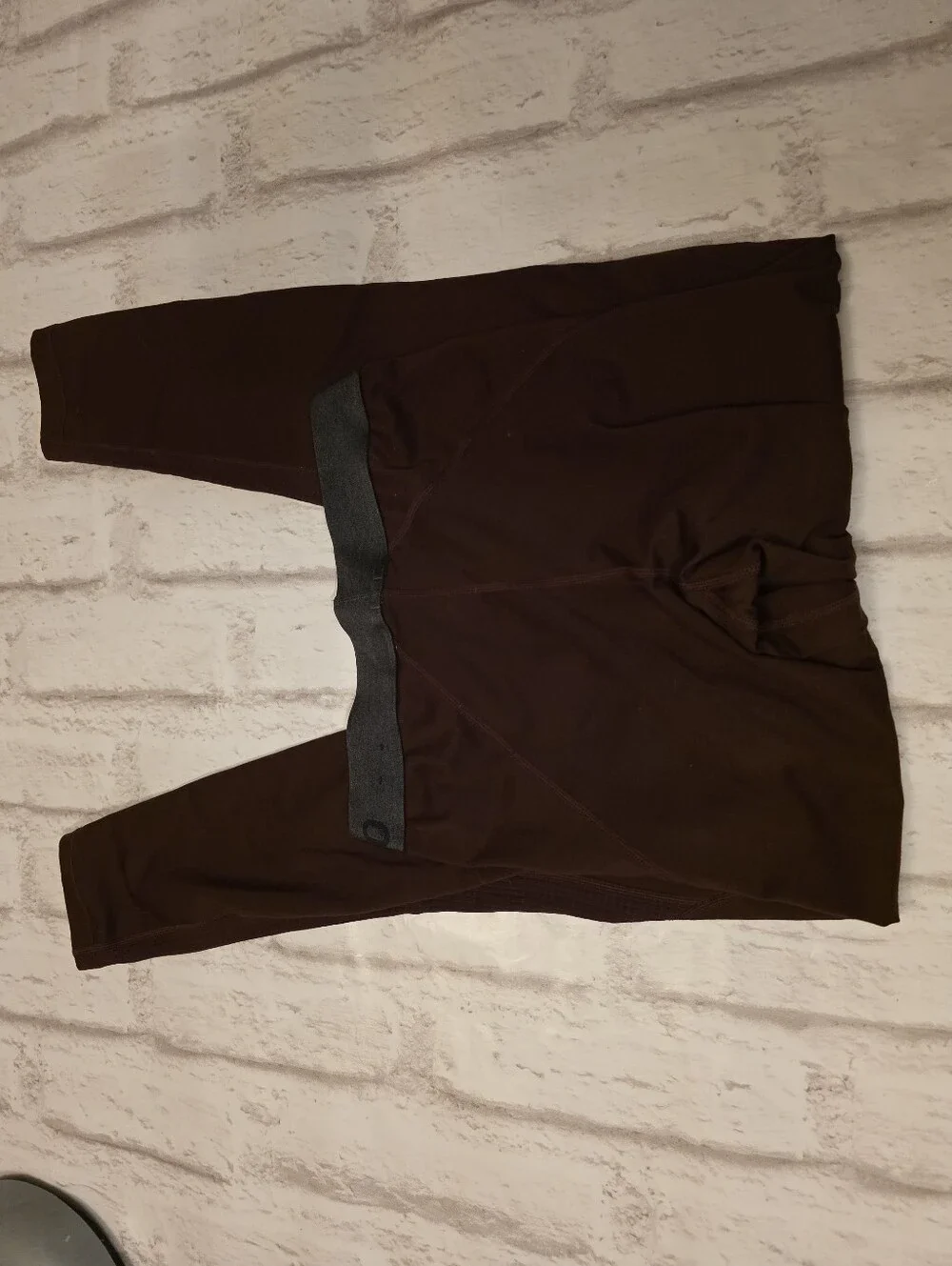 Nike womens dry fit burgundy leggings size small - Picture 3 of 3